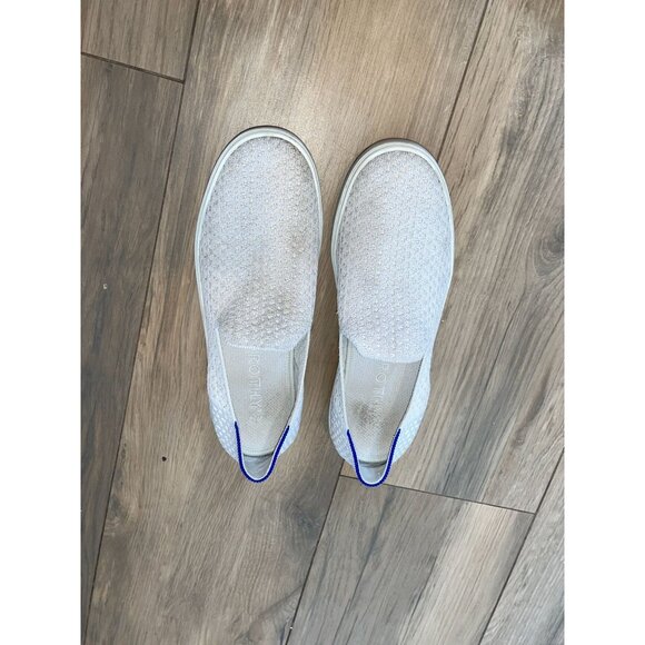 Rothy’s the Sneaker Slip On in Salt Honeycomb Size 8.5 - Picture 4 of 9